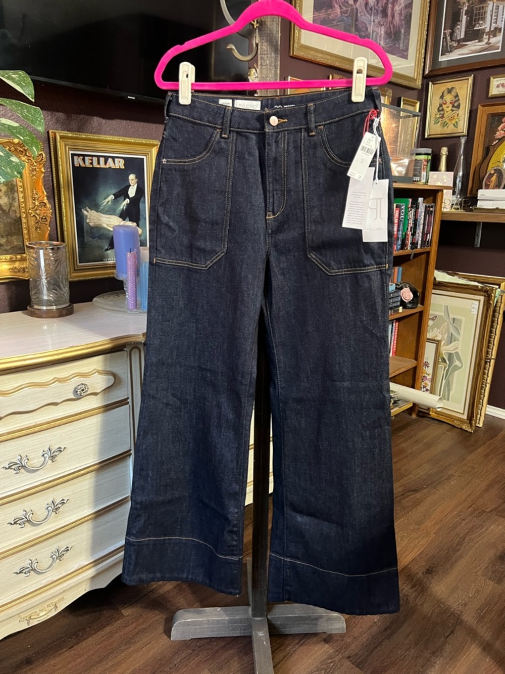 NWT Anthropologie Rylan Japanese High-Rise Flare Jeans by Pilcro Size 29